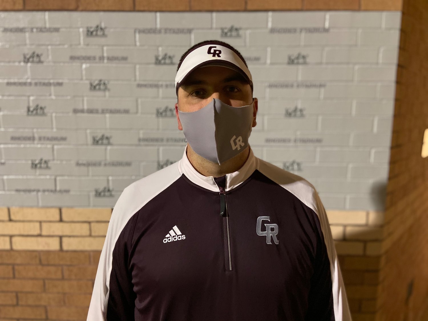 Second-year Cinco Ranch head coach Chris Dudley earned his first career head coaching win with a 21-17 decision against Mayde Creek on Oct. 16 at Rhodes Stadium.
