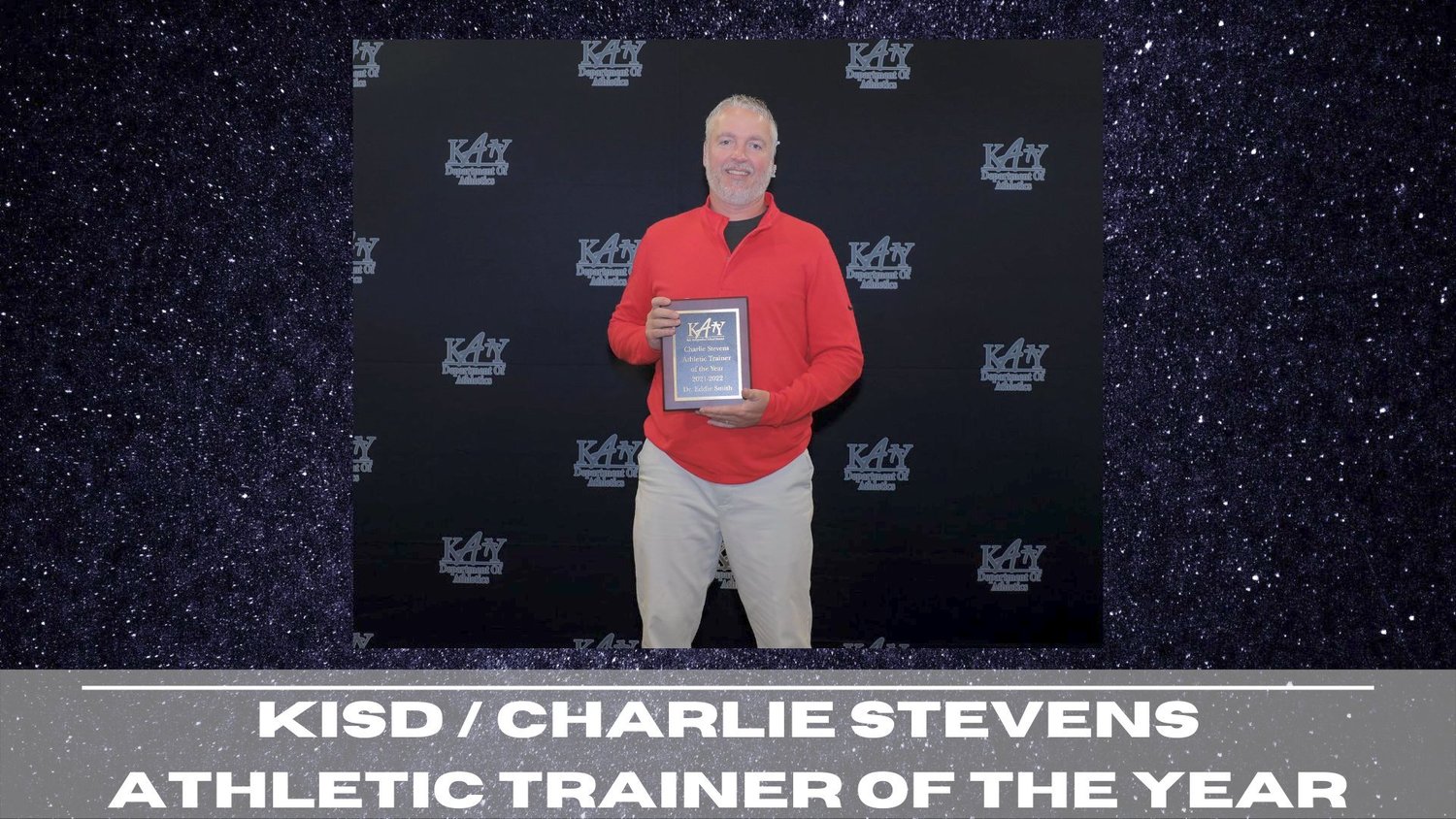 Katy’s Dr. Eddie Smith was named the Athletic Trainer of the Year.